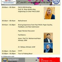 PACIS 2020 Publication Workshop at UUM