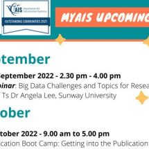 MYAIS UPCOMING EVENTS
