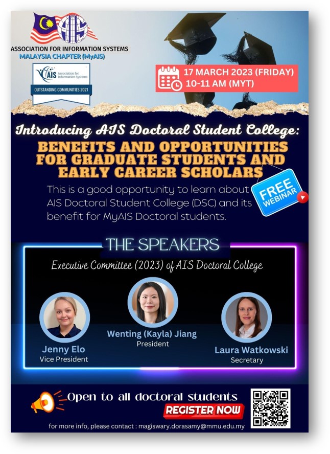 Introducing AIS Doctoral Student College: Benefits and Opportunities for Graduate Students and Early Career Scholars